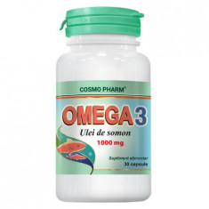 Omega 3 Ulei de Somon 1000mg Cosmo Pharm 30cps