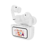 Casti Bluetooth, A8Pro, cu ecran color, True Wireless, reducere activa a zgomotului, cu microfon ANC