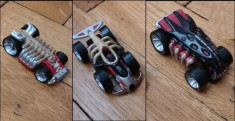 Set colectie 3 x Macheta auto masina masinuta curse racing rally schelet Mad Max foto