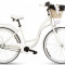 Bicicleta Dama Aluminiu Goetze? Style 3 viteze Roata 28&quot;, 160-185 cm inaltime, Alb