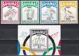 Bahamas 1992 - Jocurile Olimpice - Barcelona, Serie + Colita, MNH