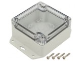 Carcasă universală ABS gri deschis 90x90x45mm