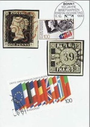 C329 - Germania RF 1988 - carte maxima filatelie