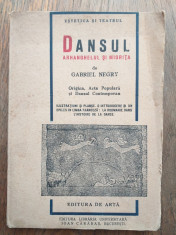 Dansul arhanghelului si miorita - Gabriel Negry // 1940, ilustrata foto