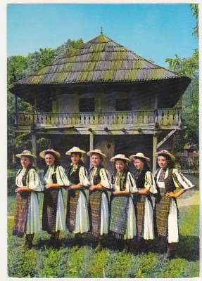 bnk cp Dansatoare din Capalna - Vedere - Marzari 1002/4 - necirculata foto