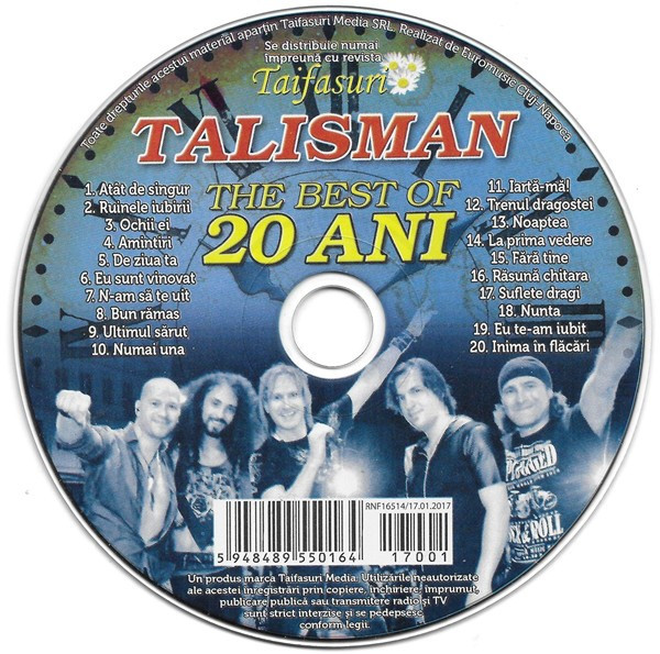 CD Talisman&lrm;&ndash; The Best Of 20 Ani, original