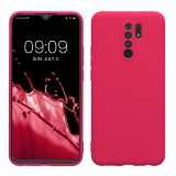 Cumpara ieftin Husa pentru Xiaomi Redmi 9, Silicon, Roz, 52766.77, kwmobile, Carcasa