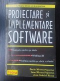 Proiectare si implementare software- Dorin Mircea Popovici, Ioan Mircea Popovici
