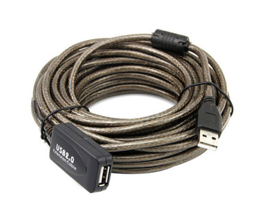 Cablu date USB 2.0 mama-tata Prelungitor cu repetor , 10m, Active foto