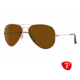 Ochelari de soare unisex Aviator Large Metal Ray-Ban RB3025 001/57