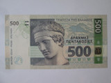 Grecia 500 Drahme 2014 UNC,bancnotă specimen emisiune privată ediție limitată