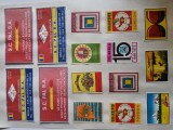 superba colectie cutii chibrituri PAL Braila , REPUBLICA SOCIALISTA ROMANIA , stare exceptionala
