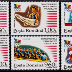 RO 1995 LP 1397 " Concursurile Preolimpice Atlanta" , serie , MNH