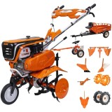 Ruris 7500ACC6 - Motosapa General Engine - 7 CP 560-830 mm 3 viteze (2 inainte + 1 inapoi) benzina fara plumb accesorii