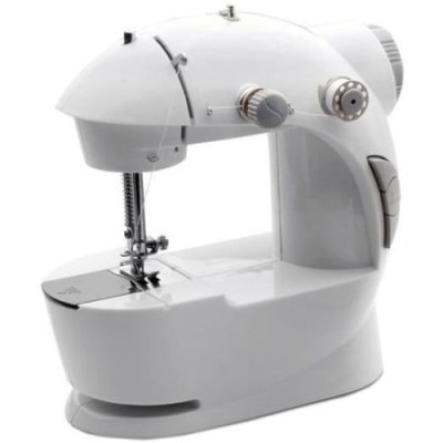 Mini masina de cusut XL 20 cm, portabila pe baterii premium, iluminare si design ergonomic, accesorii incluse, by Urban Trends &amp;reg; foto