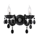 Aplica Bolero 06-002, 2 x E14, neagra, vintage