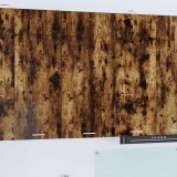 vidaXL Dulap suspendat Riga Stejar Sonoma și Alb 50 x 31 x 100 cm 884350