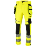 Pantalon Reflectorizant Elastic Cu Model / Verde - 2xl