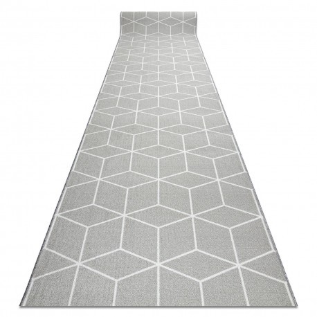 Traversa anti-alunecare CUBE, cub gumă gri, 100 cm