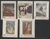Cehoslovacia 1968 - Picturi din Galeria Nationala, arta, serie neuzata