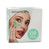 Mască hidrogel pentru ochi cu aloe vera, hidratantă și pentru fermitate, 60 bucăți