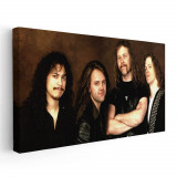Tablou afis Metallica trupa rock 2364 Tablou canvas pe panza CU RAMA 60x120 cm