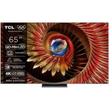 Televizor Mini LED TCL 65Q8C, 164 cm, Google TV, Ultra HD 4K, Clasa D