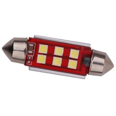 Bec auto C5W Sofit cu 6 led-uri 41mm