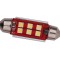 Bec auto C5W Sofit cu 6 led-uri 41mm