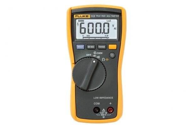 multimetru digital, FLUKE, FLK-113, 1mV...6V-0.6kV, -