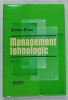 MANAGEMENT TEHNOLOGIC de STEFAN RUSU , 2004