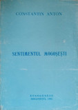 SENTIMENTUL MOGOSESTI. POEZII-CONSTANTIN ANTON
