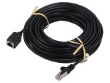 Prelungitor RJ45 F/UTP 5m Negru