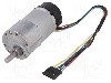 Motor DC, 1...12V DC, 7A, 122rot./min, DFROBOT, FIT0403 foto