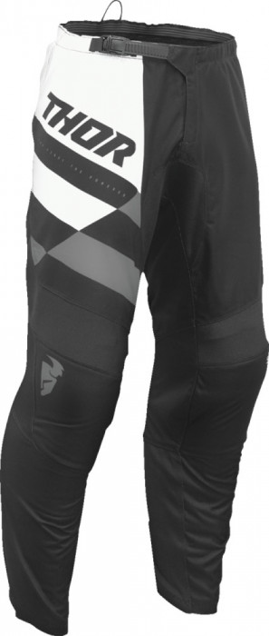 Pantaloni atv/cross copii Thor Sector Checker, culoare negru/gri, marime 18 Cod Produs: MX_NEW 29032421PE