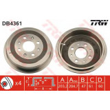 Tambur frana FIAT PUNTO EVO (199) (2008 - 2016) TRW DB4361