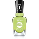 Sally Hansen Miracle Gel&trade; gel de unghii fara utilizarea UV sau lampa LED culoare 052 Electri-Lime 14,7 ml