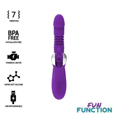 FUN FUNCTION - BUNNY FUNNY UP &amp;amp; DOWN 2.0 VIBRATOR MOV foto