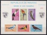 Panama 1965 - Păsări, Bloc NDT, MNH, Nestampilat