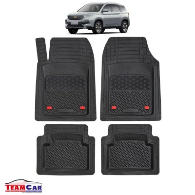 Covorase Auto TeamCar&amp;reg; Tip Tavita Compatibile Chevrolet Captiva CN202S (2019&amp;ndash;2026) Negru Material Rezistent foto