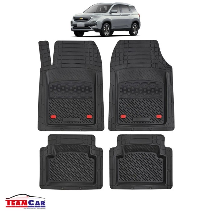 Covorase Auto TeamCar&reg; Tip Tavita Compatibile Chevrolet Captiva CN202S (2019&ndash;2026) Negru Material Rezistent