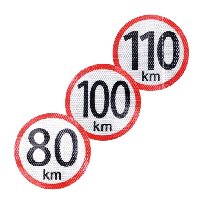 Autocolant reflectorizant limita viteza 120km, diametru 150mm Kft Auto Autocolant reflectorizant limita viteza 120km, diametru 150mm Kft Auto