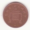 Marea Britanie 1 Penny 1999 - Elizabeth II 4th portrait; magnetic, Europa