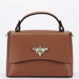 Cumpara ieftin Geanta camel mica din piele naturala 1523 120