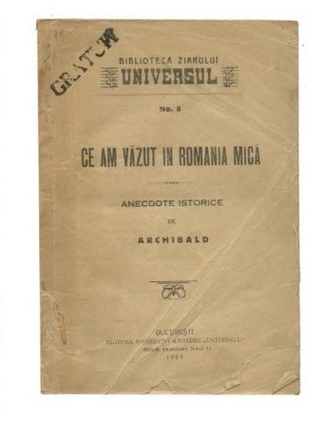 Ce am văzut &icirc;n Rom&acirc;nia Mică