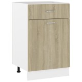 vidaXL Dulap inferior cu sertar &ldquo;Lyon&rdquo;, stejar Sonoma, 50x46x81,5 cm