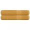 Prosoape sauna 2 buc Aur 80x200 cm 360 g/m&sup2; 100% bumbac