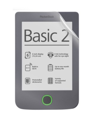 Folie Mata Duragon, pentru PocketBook Basic 2 (614), Kit inclus, Anti-Amprenta, silicon foto