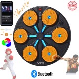 Cumpara ieftin Aparat de Box Interactiv APF&reg; cu Lumini LED, Muzică și Moduri de Antrenament Ajustabile - Portocaliu