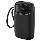 POWER BANK Baseus Qpow2 Dual-Cable, 20000mAh, PD 3.0 + QC 3.0 22.5W, 1 x USB; 1 x Iphone Lightning; 2 x USB Type-C, digital display pt. status baterie